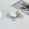 2g mini loose powder dispenser box makeup puff box with sieve travel compact portable not easy to leak powder 2