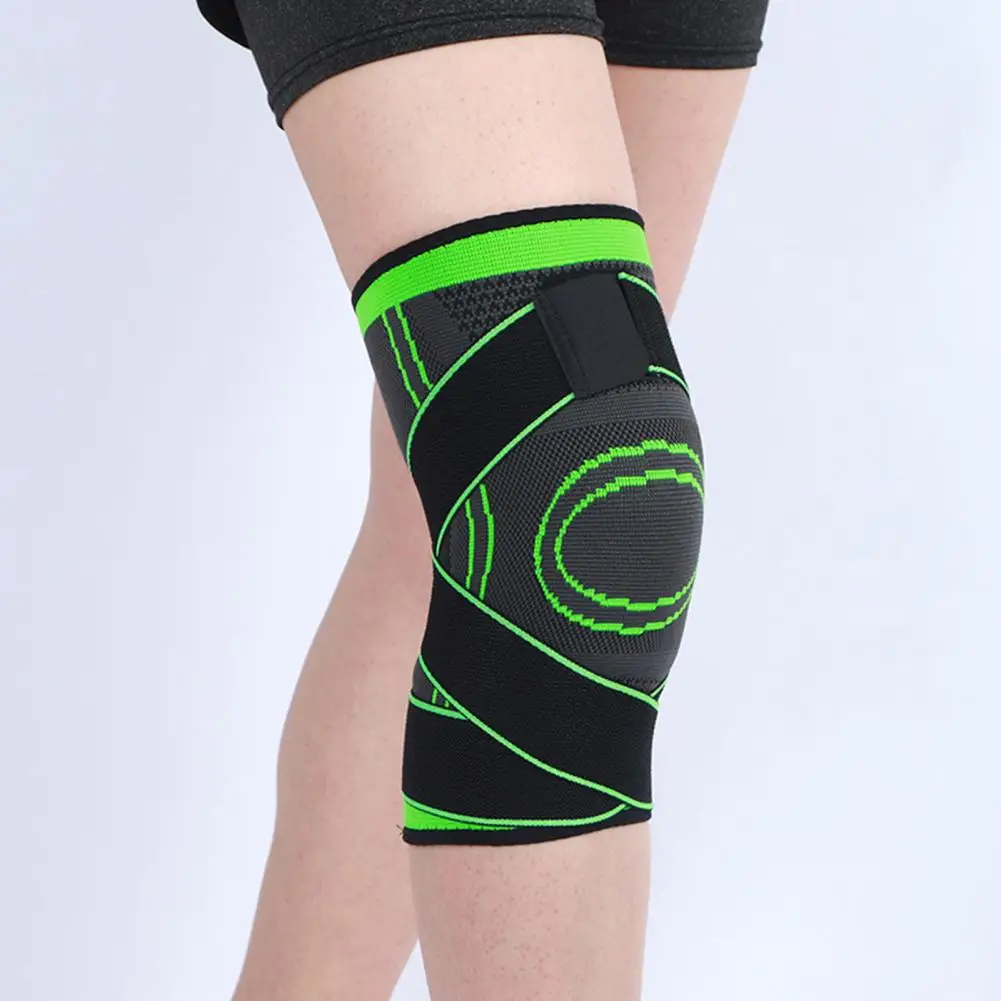 1Pc Knee Brace for Knee Pain Women & Men with Fastener Tape Compression Sleeve Support Knee Guard Side Stabilizers knee brace with side stabilizers for knee pain knee brace for acl mcl arthritis adjustable compression knee support braces