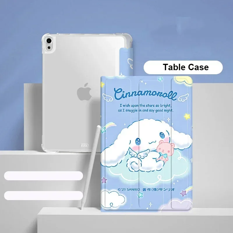 Capa para Ipad para Apple Cinnamoroll Notebook Pro 12.9 7.9 10 Gen 11 9.7 Air 10.5 Mini ar 109 102 - Imagem 6