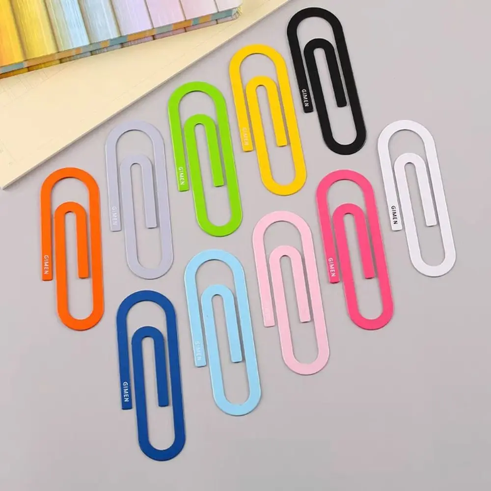 Giant Paper Clip Bookmark 2Pcs