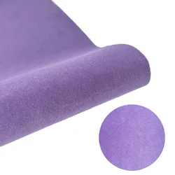 Vibrant Self-Adhesive Flocking Felt Fabric - 7.8inx57in(20x145cm) (PURPLE)