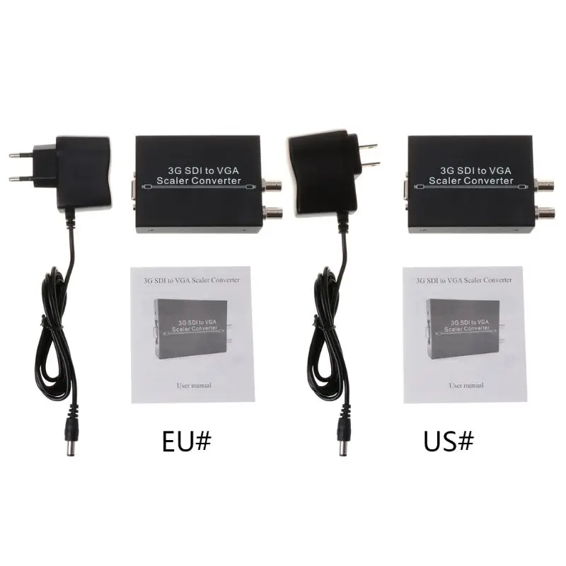 

E56B NK-F002 to VGA Video Converter Adapter SD-SDI HD-SD 3G-SDI BNC Video Switche