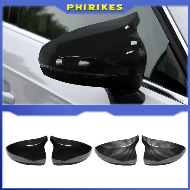 Black Side Mirror Covers for Audi A3-Series (2014-2020)