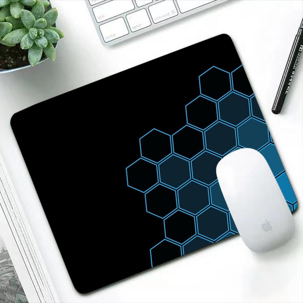Mouse Pads Anime Geometric Small Mouse Pad Gaming Accessories Gabinete PC Gamer Computer Desk Mat Laptop Keyboard Mousepad