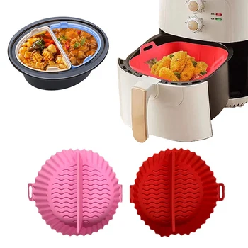 Divide Silicone Air Fryer Basket