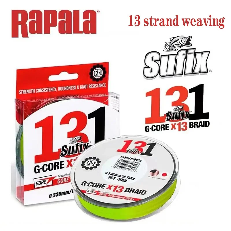 sufix-sedal-de-pesca-super-fuerte-tejido-131pe-verde-esmeralda-verde-oscuro-baja-friccion-13-trenzas-150m