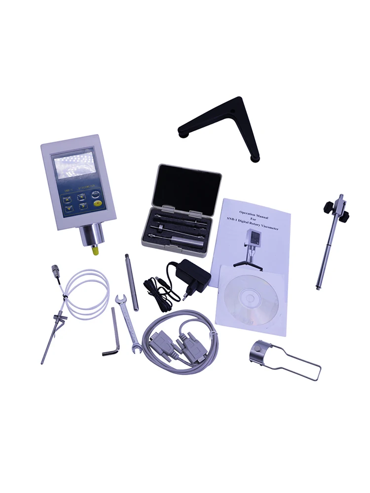 SNB-1 Digital LCD Display Rotary Viscosimeter Viscosity Tester Viscometer Measurement Rang 1~1*105 MPa.s