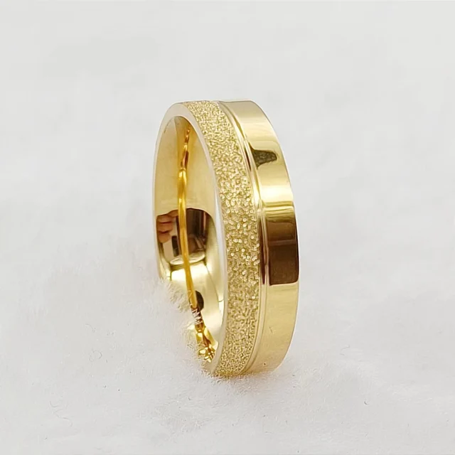Classique USA taille 5 à 15 bijoux de mode occidentale bagues de mariage pour hommes et femmes titane Alliance amoureux Couples bague