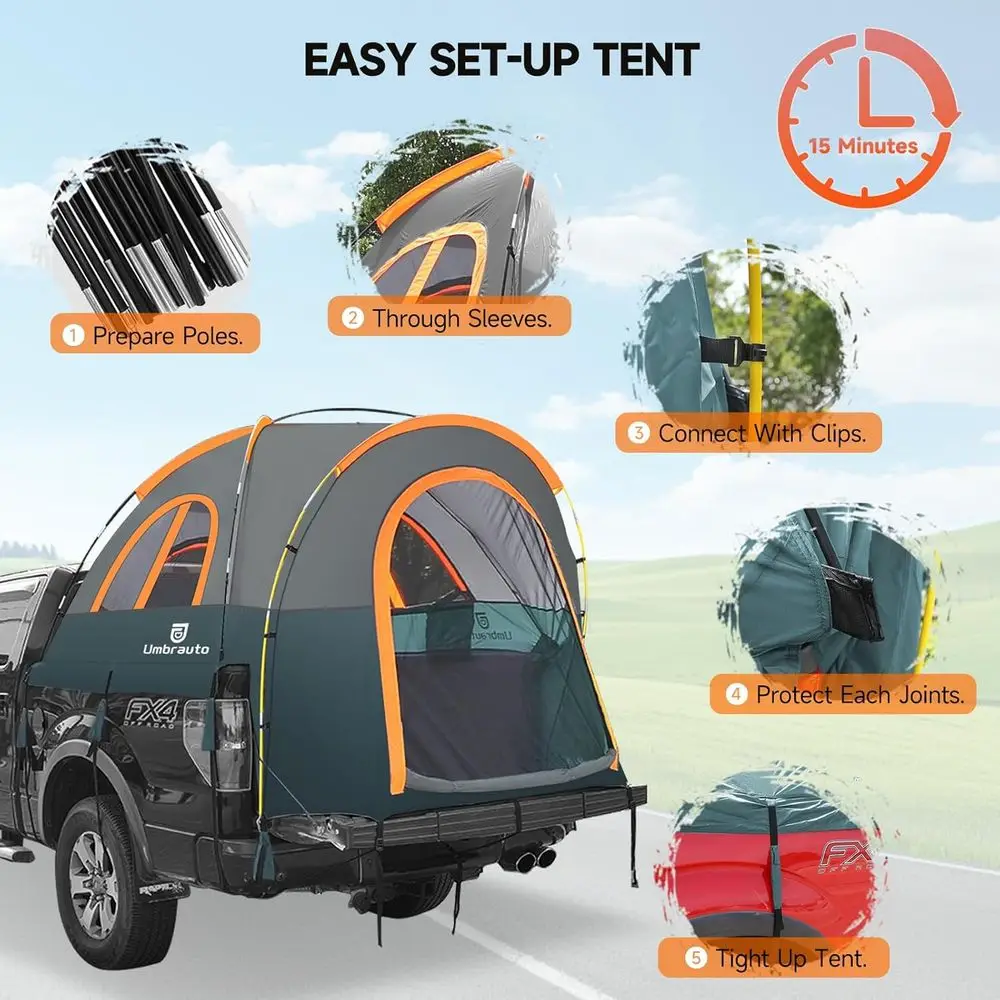 Pickup Truck Camping Tent 5