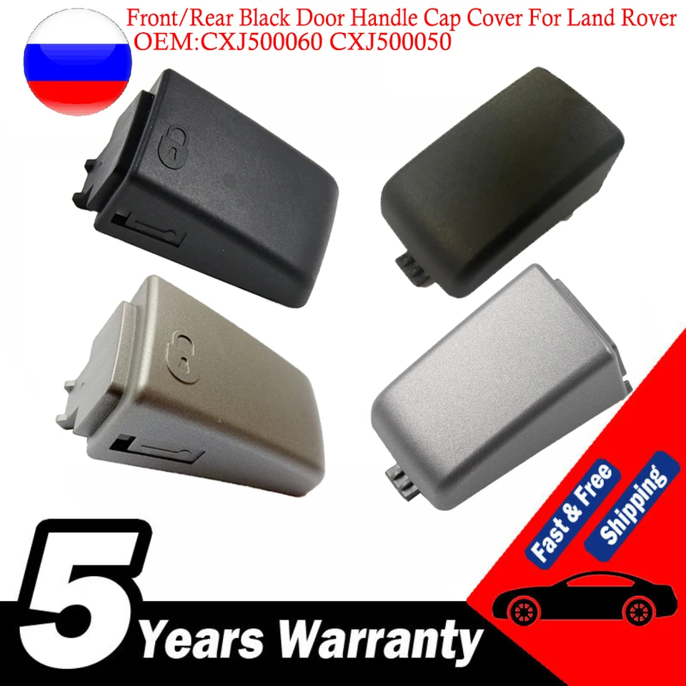 Capuchon Poignée Porte Gauche YINETTECH Pour Land Rover Discovery 3/4 Et Freelander 2 - Noir Pièce Auto