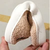 Pet Pattern Pug Pug Embroidery stuffed Home Platform Cozy Furry Cotton Slippers Cute Warm Non-slip Indoor Slippers Pet Mom Gift 5