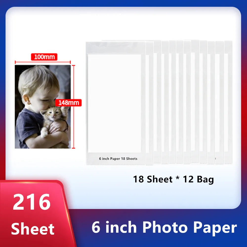 

100mm*148mm Colorful Photo Paper 6 inch 4"x6" For Canon Selphy CP1300 CP1200 CP910 CP900 CP800 CP760 etc Printer