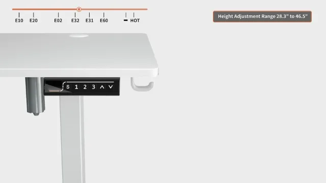 Electric Standing Desk,48 x 24in Adjustable Height Electric Stand up Desk Standing Computer Desk Bamboo Texture images - 6