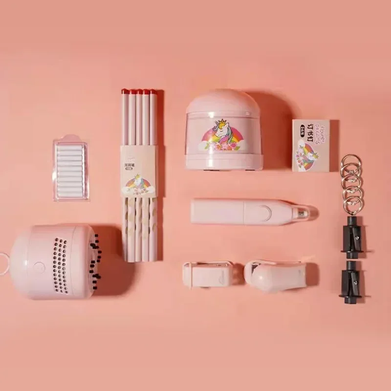 전기 전자 미술 기계 세트 용품, 문구 지우개 키트 클리너, 어린이 연필, 학교 샤프너