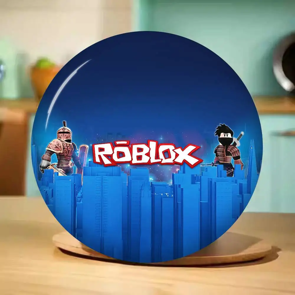 Roblox-Inspired Creative Slogan Button Pins - Trendy Fashion Brooches & Backpack Decorations