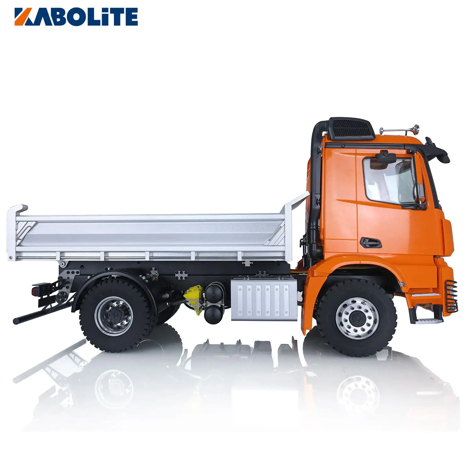 KABOLITE 1/14 K3362 4x4 Metal Hydraulic RC Dumper Truck RC Tipper Truck Car Light Sound System Radio Controller Boy Toys 4