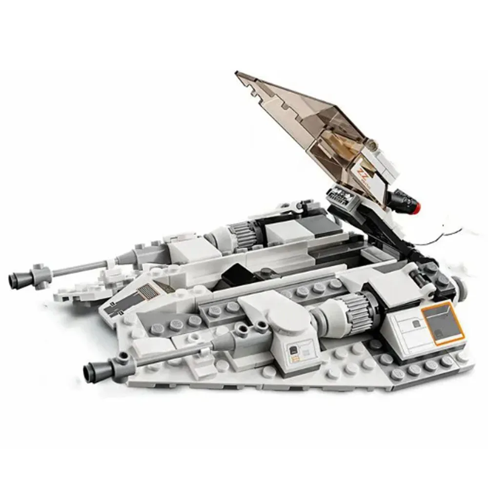 MOC Space War Snowspeederby Scruffybrickherder Building Blocks Toys 309PCS Air Combat Aircraft Ship Brick Birthday Gift 2