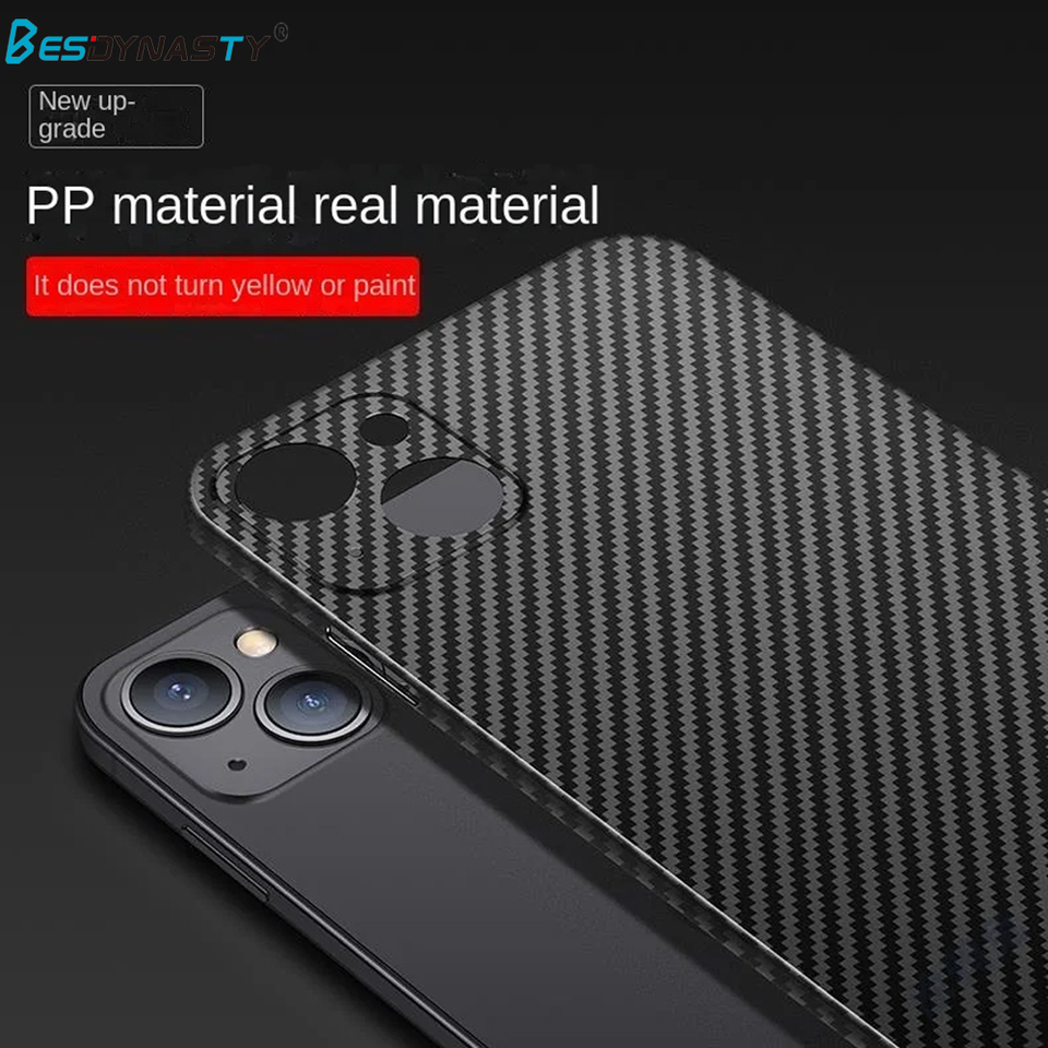 0.3mm Ultra Thin Carbon Fiber Print PP Case for iphone 16 13 14 12 15 11 Pro Max 7 8 Plus MINI SE X XS XR Silm Back Cover Shell