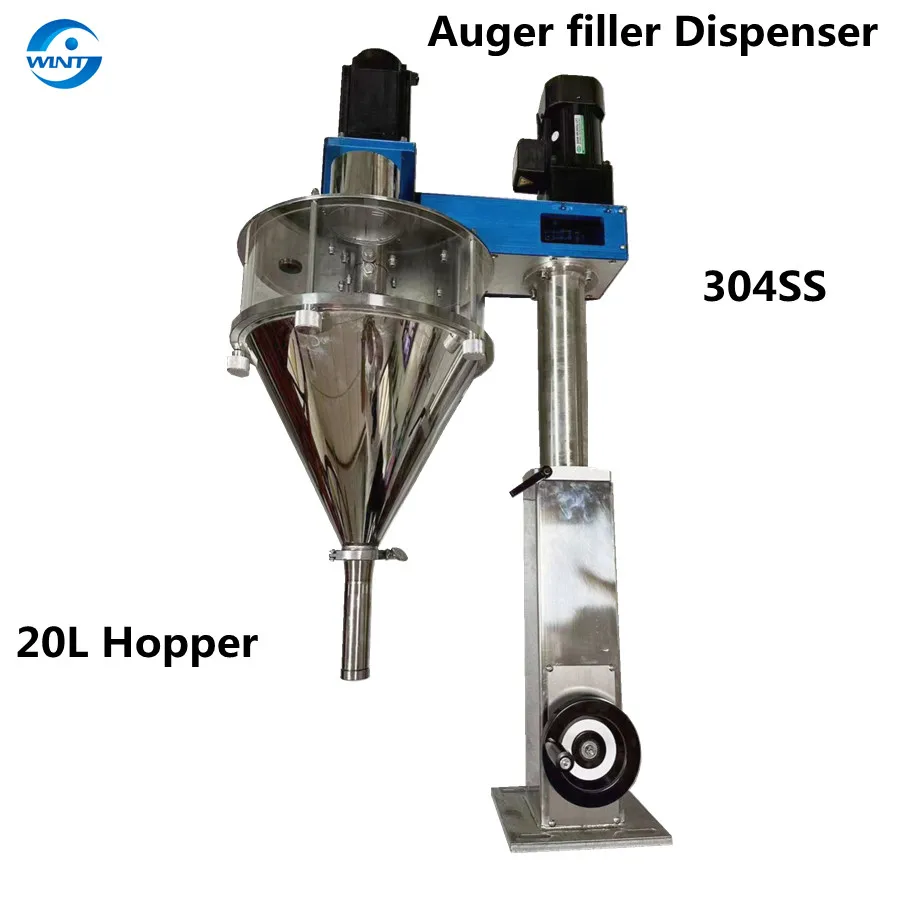 Semi-auto Auger Powder Filling Head Dispensor Applicable to Pepper,Coffee Powder Gypsum Filler