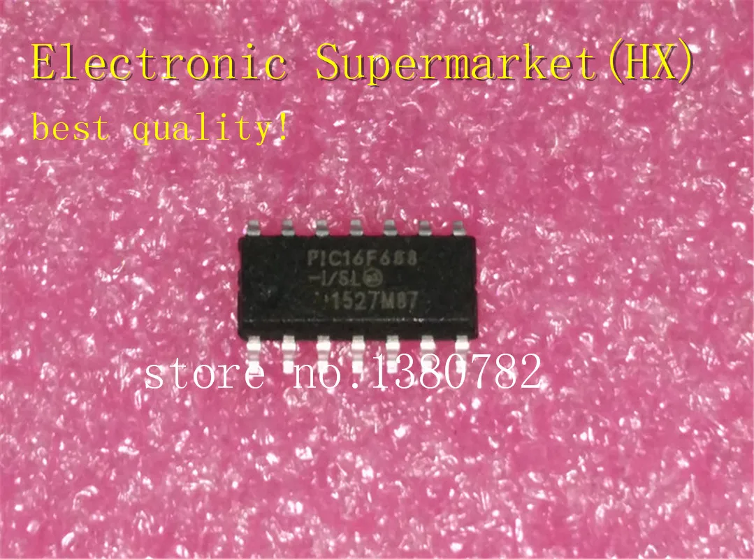 

New original stock 10pcs/lots PIC16F688-I/SL PIC16F688 SOP-14 New original IC In stock!