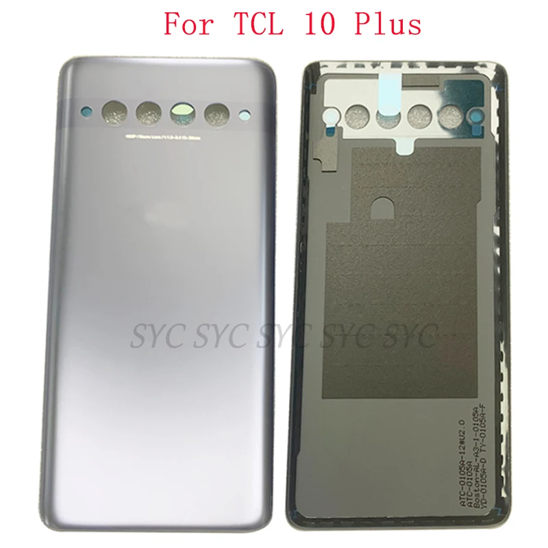 tcl 10 plus t782 capa traseira com logotipo peças de reparo