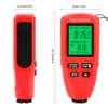 Car Paint Thickness Tester Car Coating Thickness Meter for Automobile Paint Inspection Manufacturing Industry Metal Surface 2