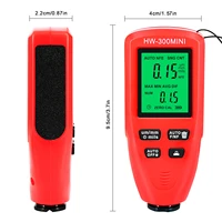 Car Paint Thickness Tester Car Coating Thickness Meter for Automobile Paint Inspection Manufacturing Industry Metal Surface 2