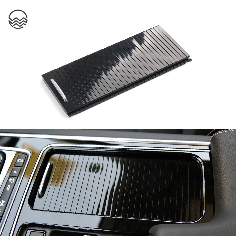 Per Jaguar Xfl Xf Xfl Xe Xe Center Console Water Cup Holder Panel Roller Cover Drinks Cup Curtain