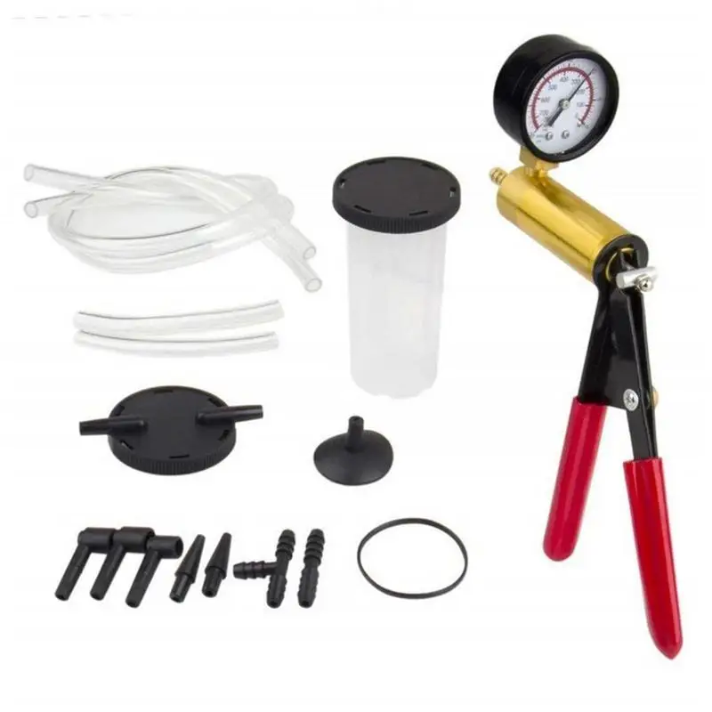 Vacuum Pump and Brake Bleeder Kit