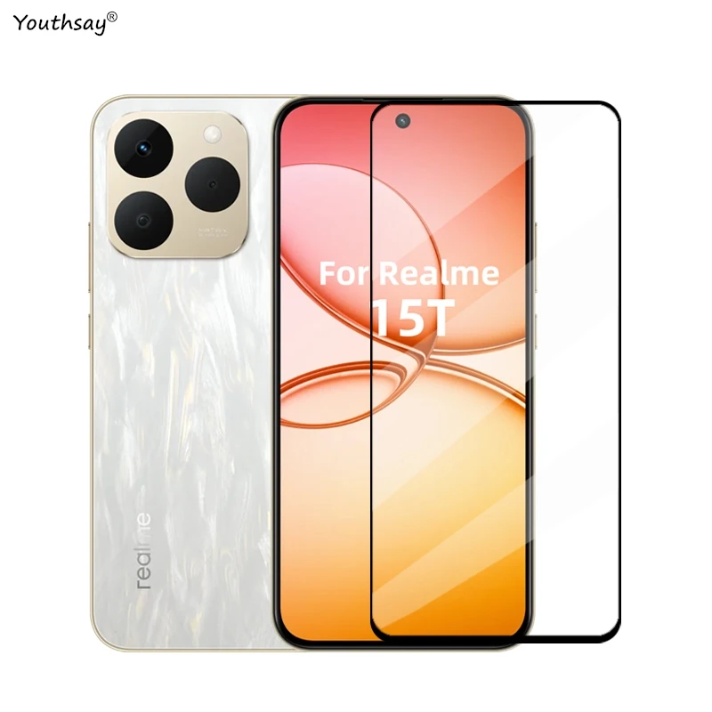 Premium Full Cover Tempered Glass Screen Protector and Lens Film