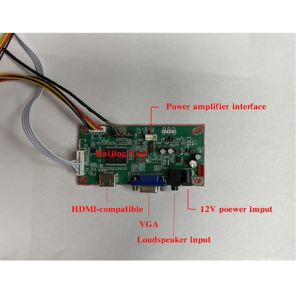 Haijing-diy Monitor Lcd Display Screen Kit Motherboard Driver Controller Test Mainboard Cool Faça Você Mesmo Imac A1419 2k Lm270wq1 sd f1 f2 - Imagem 4