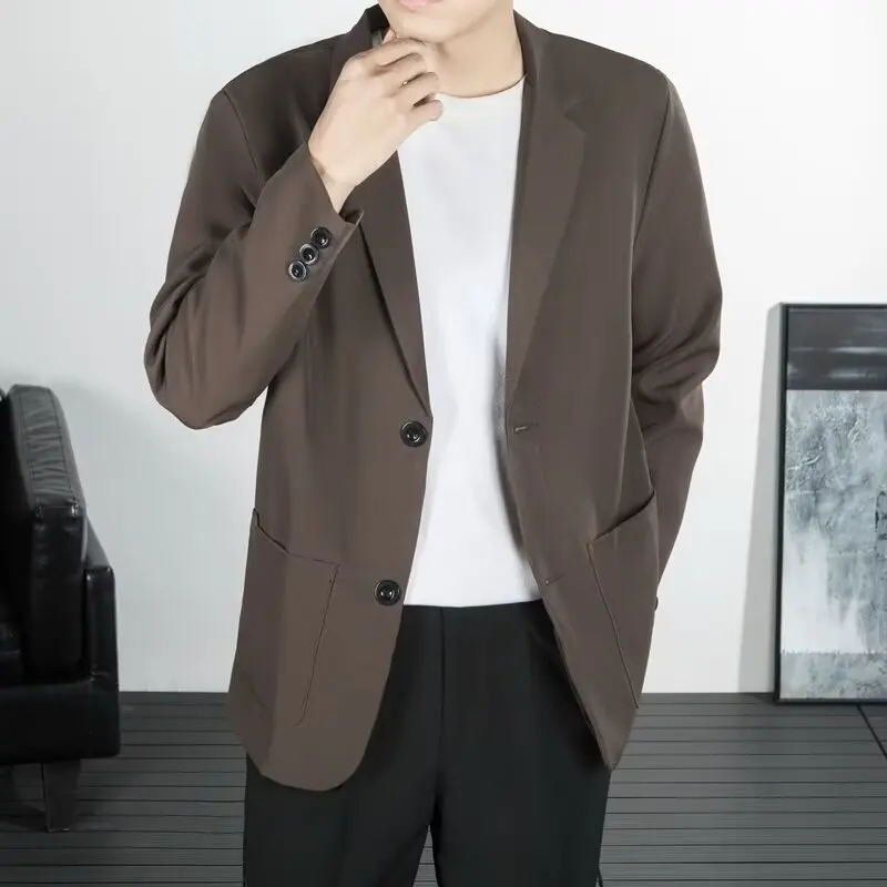 Men Spring Autumn Clothing Suit Jackets Korean Popular Men's Suits Sack Man Dress Male Coat Mens Blazzer Blaser Top blazer jacket men western suit