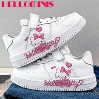 Hello kitty Shoes sneakers for children Student Casual basketball Kid Sneakers girls boys Running Fashion Sports Shoes Gift