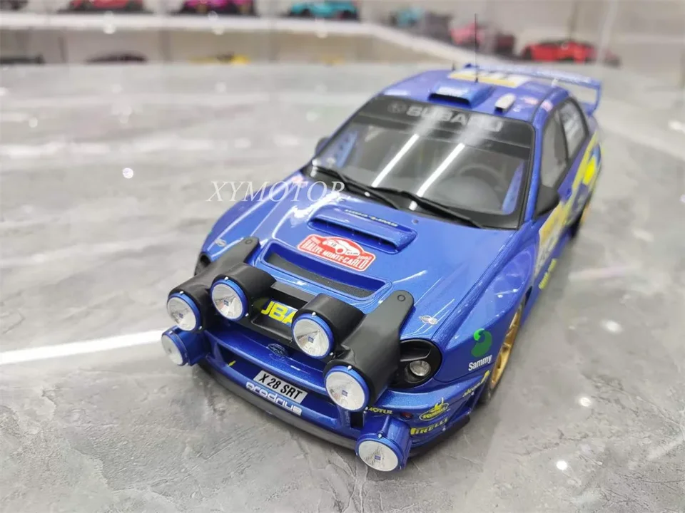 OTTO 1/18 For SUBARU IMPREZA WRC 2002 Resin Diecast Model
