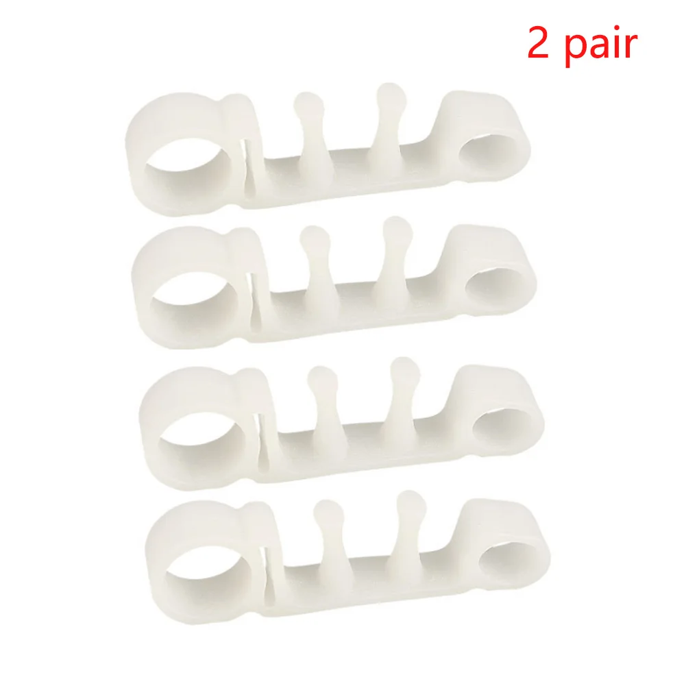 

Toe Separator Adjuster PU Hallux Valgus Feet Orthopedic Bunion Corrector Thumb Bone Foot Care Three-arch Straightener Bow Leg