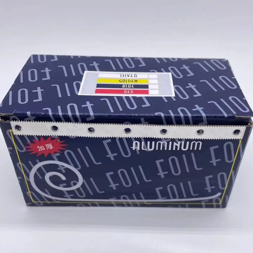 New Disposable Salon Aluminum Foil Silver 8.4CMx4M Hair Foils Roll Hair Highlighting Tool