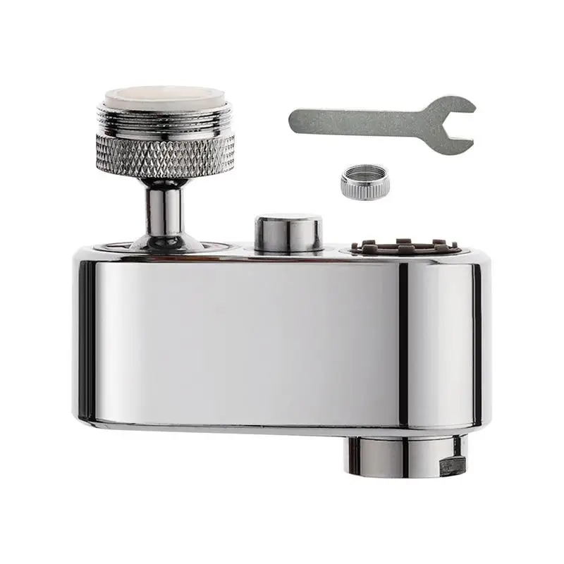 

1080 Degree Rotation Swivel Faucet Sprayer Robotic Arm Extension Faucets Aerator Bubbler Water Tap Nozzle For Kitchen Washbasin