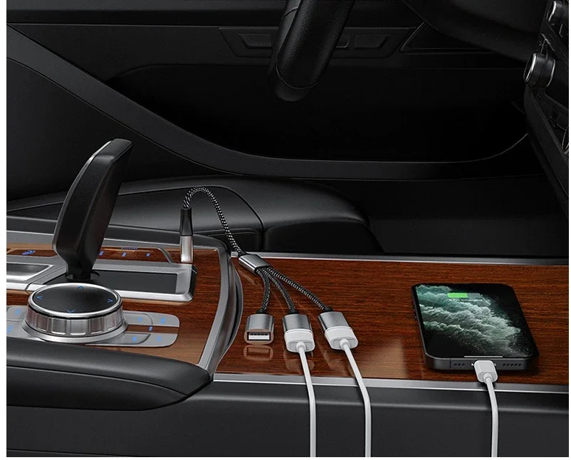 1 남성 2 3 여성 소켓 USB C Type-C OTG 연장선 Y 분배기 플러그 데이터 충전 케이블 전원 어댑터 변환기 분배기