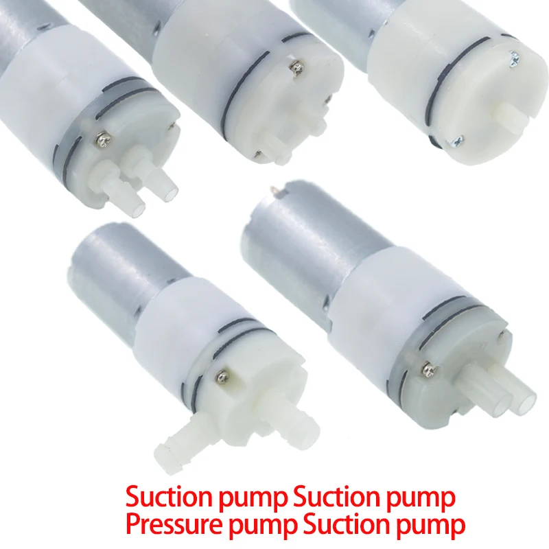 Micro 370 water pump 3.7V 12V vacuum pump oxygenation pump high pressure air pump pressure pump milk pump