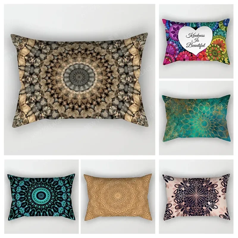 

Mandala Nordic fall home decor 30*50 throw pillow cover sofa boho living room Cushion cover 30x50cm 40x60 50x70 Vintage Morocco