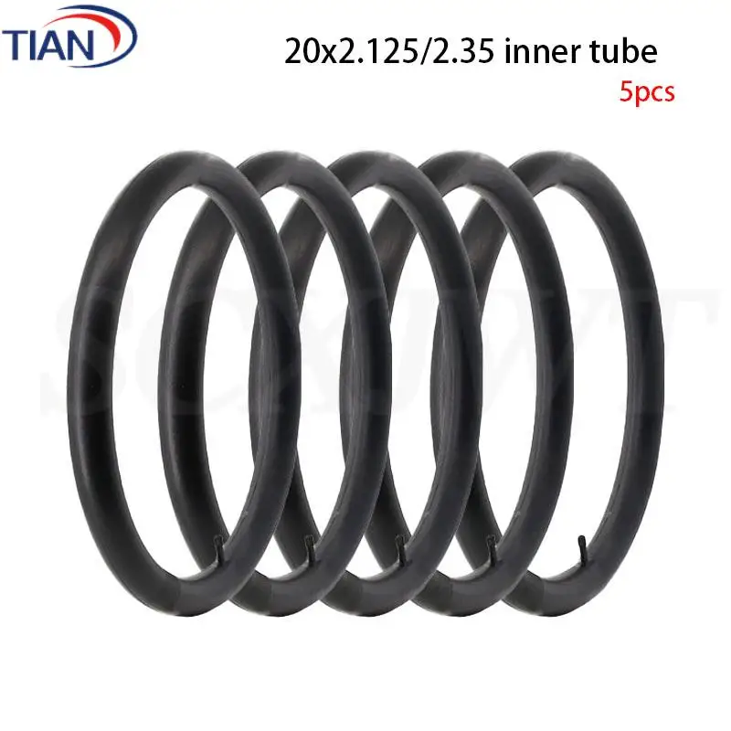 High-Quality 20-Inch Electric Bicycle Inner Tube with Durable Rubber Tires