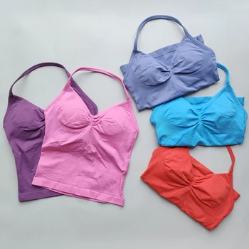 Women's Strappy Backless Gym Top 1