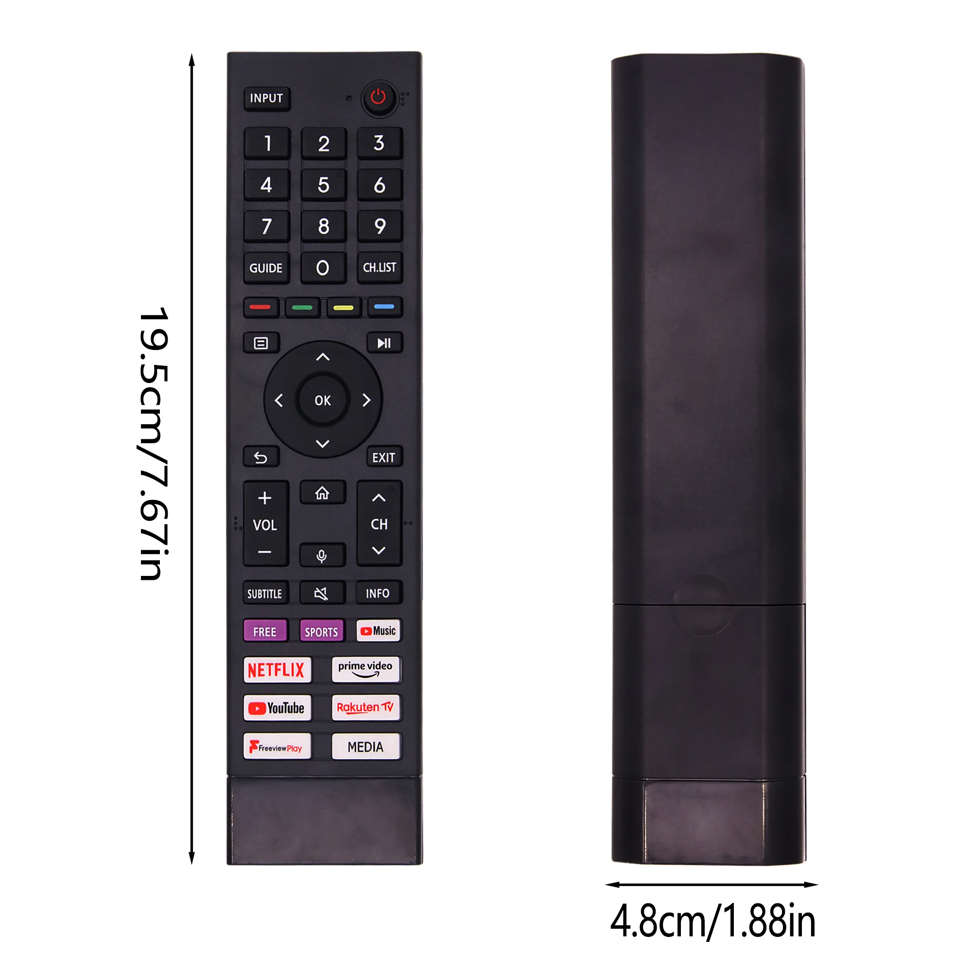 ERF3AB80H Telecomando Sostituito Voice -VINABTY-fit per ERF3AB80H Telecomando Sostituito Voice -VINABTY-fit per