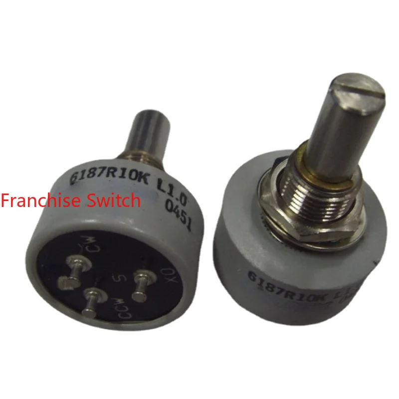 

Conductive Plastic Potentiometer 360 Degree Unlimited 6187R-1K2K5K10K20K