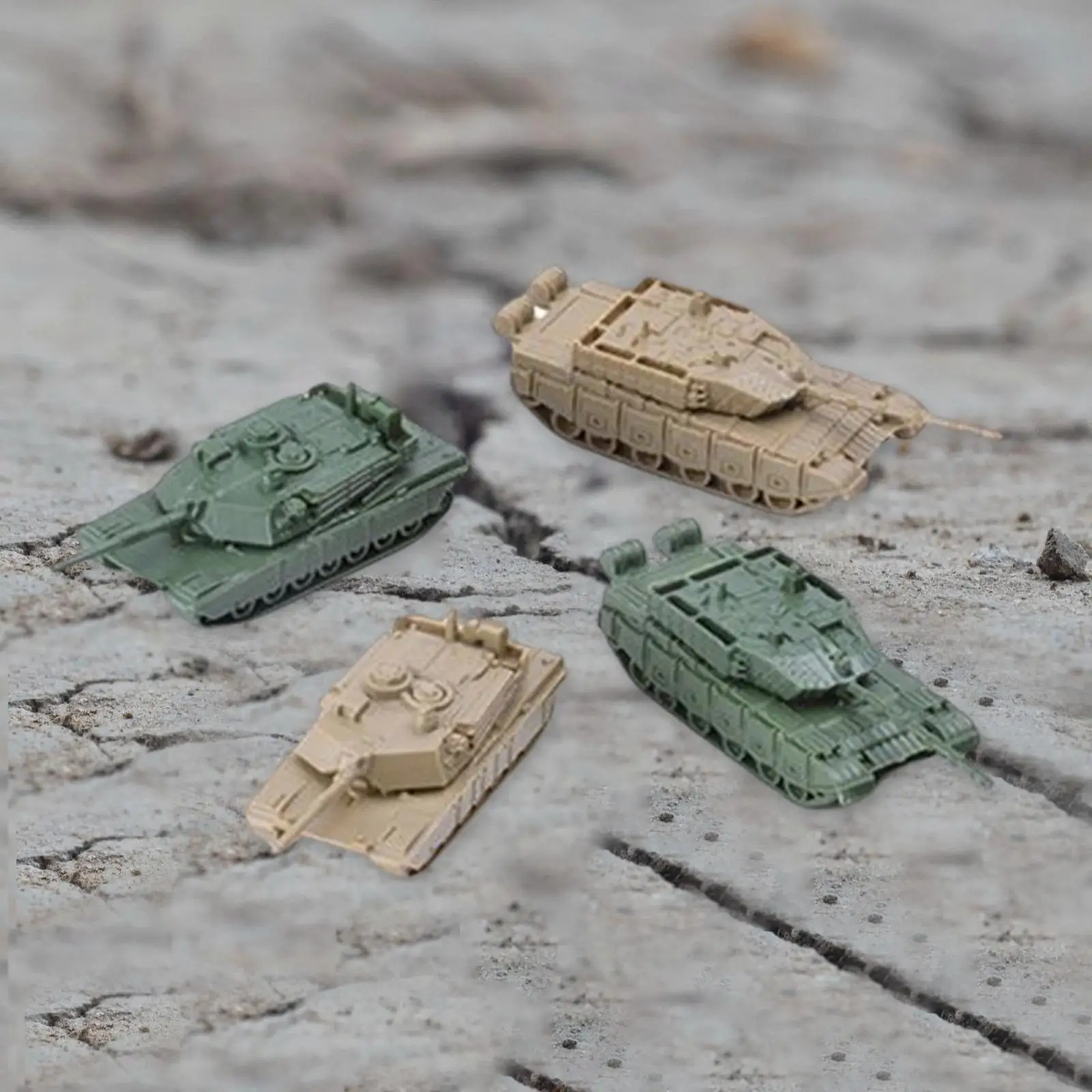 1/144 탱크 모델 빌딩 키트, 쉽게 조립할 수 있는 4D 모던 탱크 모델, DIY..