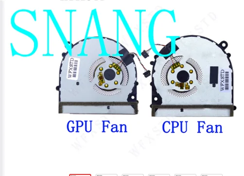 

Used FOR cpu fan gpu for xiao mi ar pro 15.6 heatsink fan cooling ND55C05-17E23 ND55C05-17E22 6033b0059101