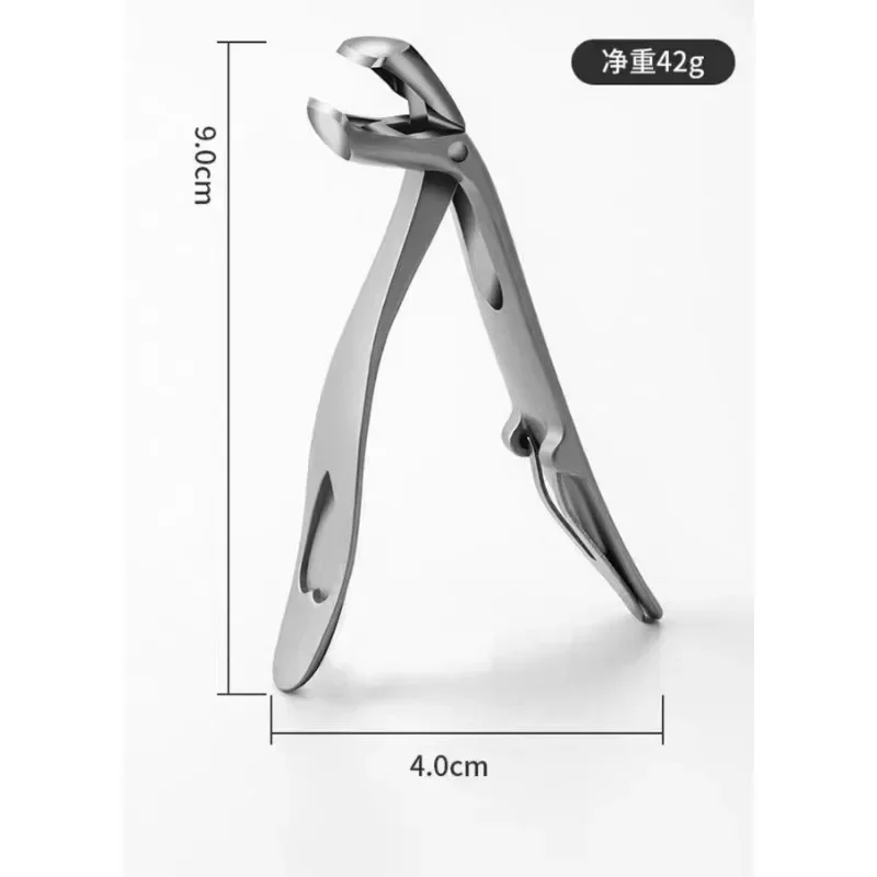 High-Quality Wide Fashional Nail Clippers Thick Hard Toenail Fingernail Pedicure Tools New Cutter Trimmer Manicure Scissors