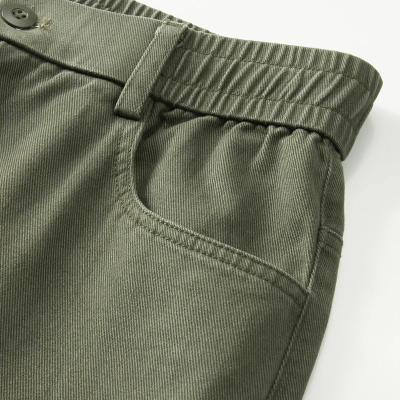 Cotton Men's Baggy Wide-leg Pants Soft Breathable Loose Straight Casual Trousers Spring Autumn Korean Streetwear