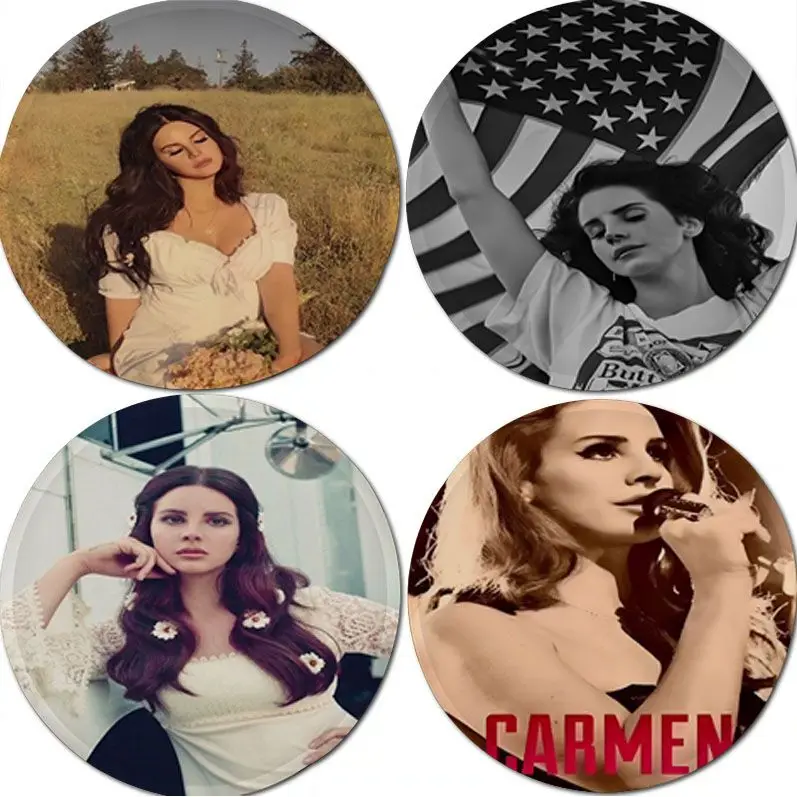 

Vintage Lana Del Rey Nordic Printing Stool Pad Patio Home Kitchen Office Chair Seat Cushion Pads Sofa Seat 40x40cm Cushion Pads