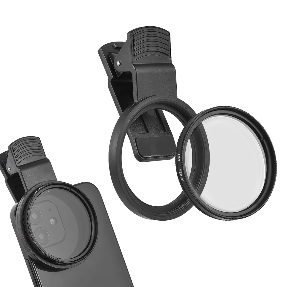 52mm Polarizer Filter for Phone Camera Lens